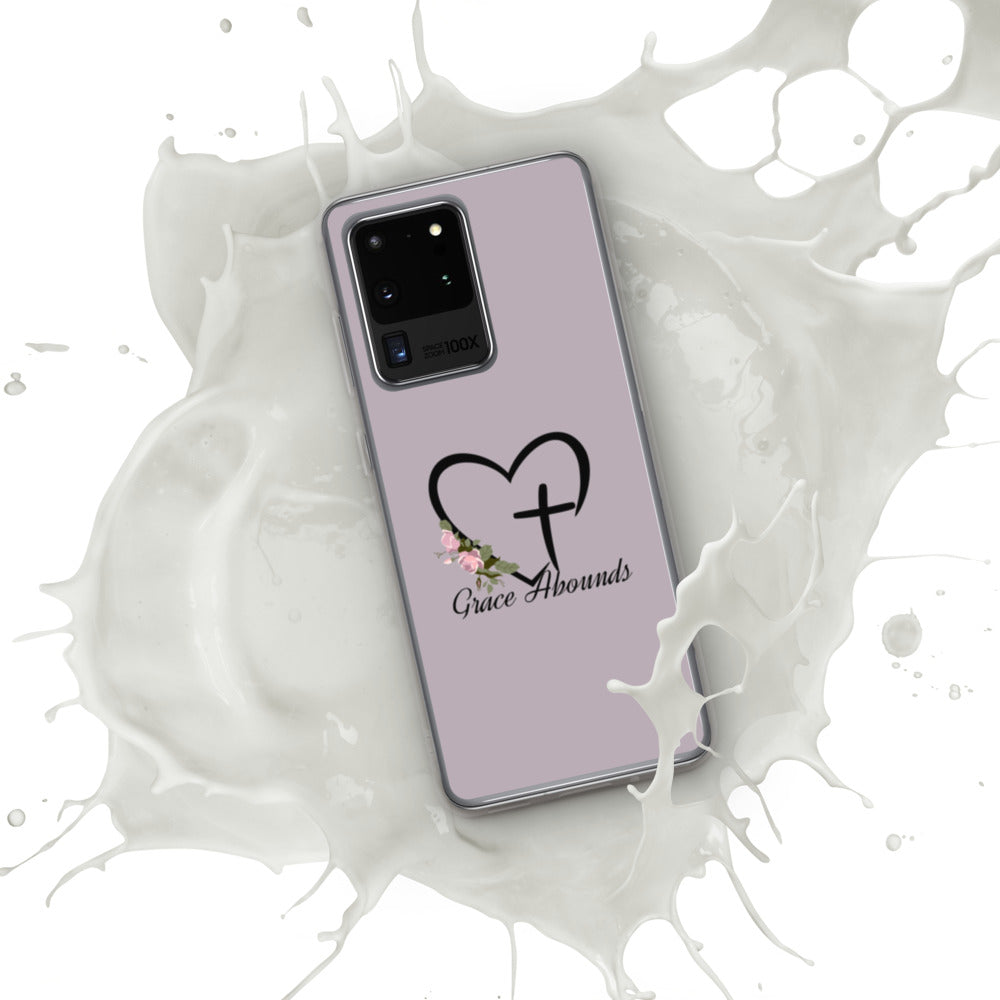 Grace Abounds Logo Samsung Case