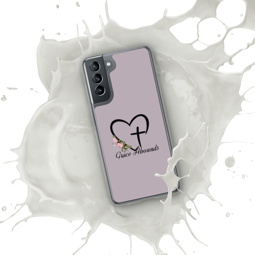 Grace Abounds Logo Samsung Case