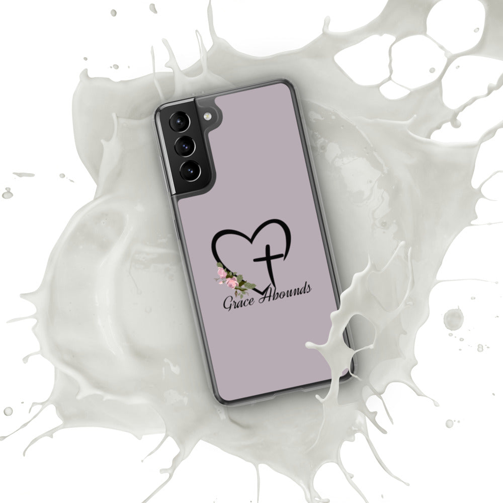 Grace Abounds Logo Samsung Case