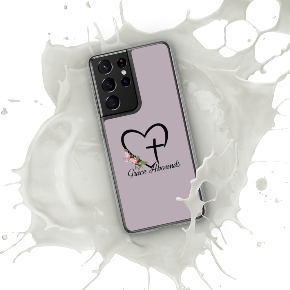 Grace Abounds Logo Samsung Case