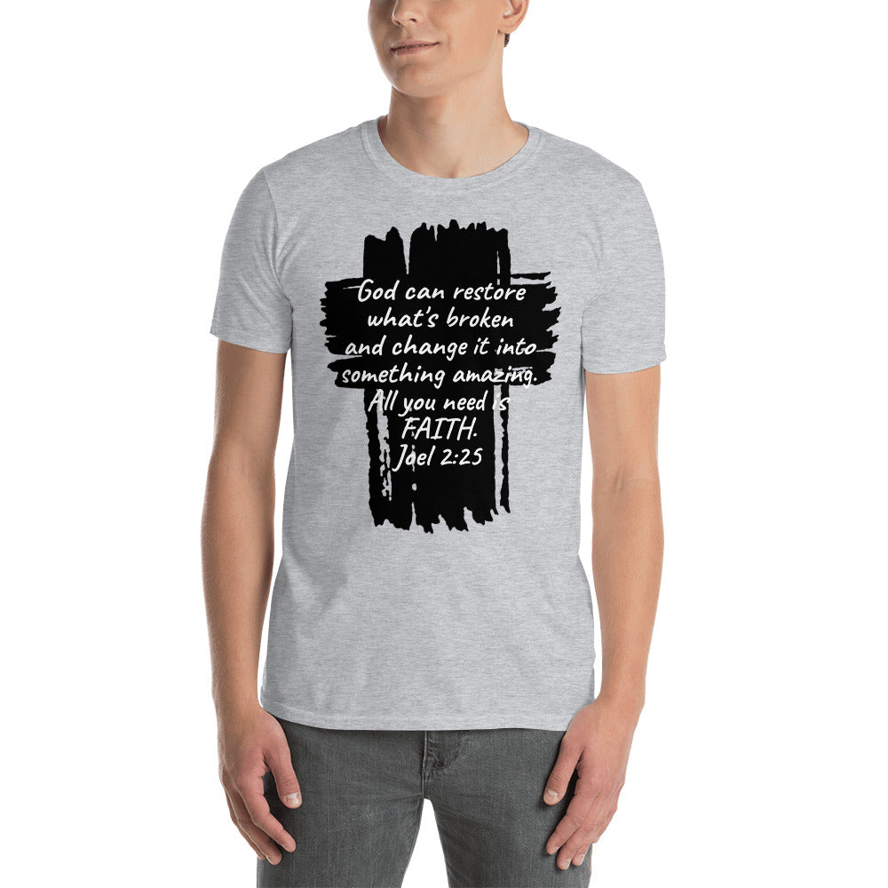 Short-Sleeve Unisex Joel 2:25 T-Shirt