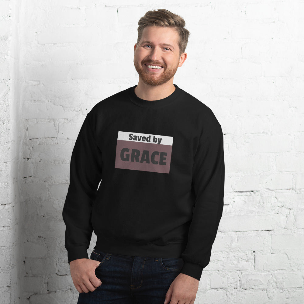 Saved By Grace Unisex Sweatshirt