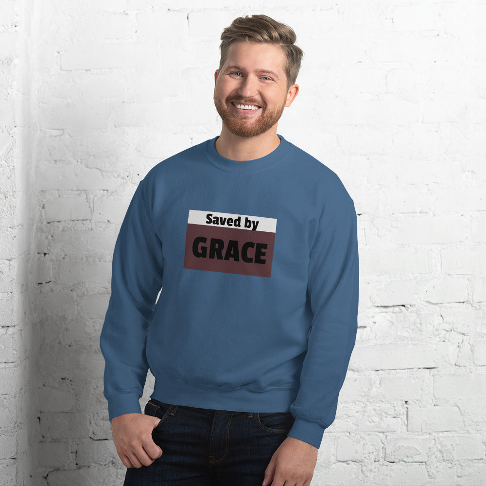 Saved By Grace Unisex Sweatshirt