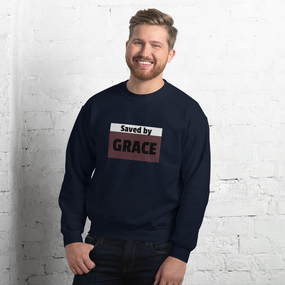 Saved By Grace Unisex Sweatshirt