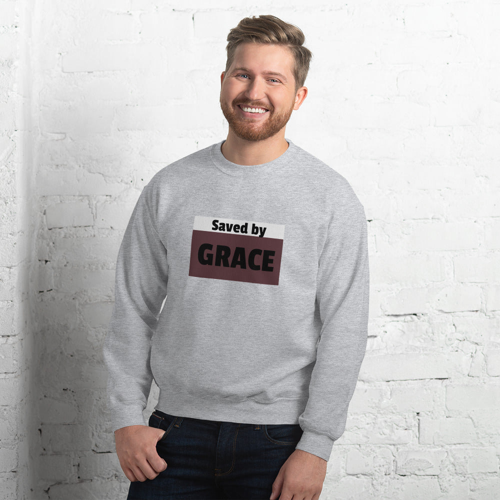 Saved By Grace Unisex Sweatshirt