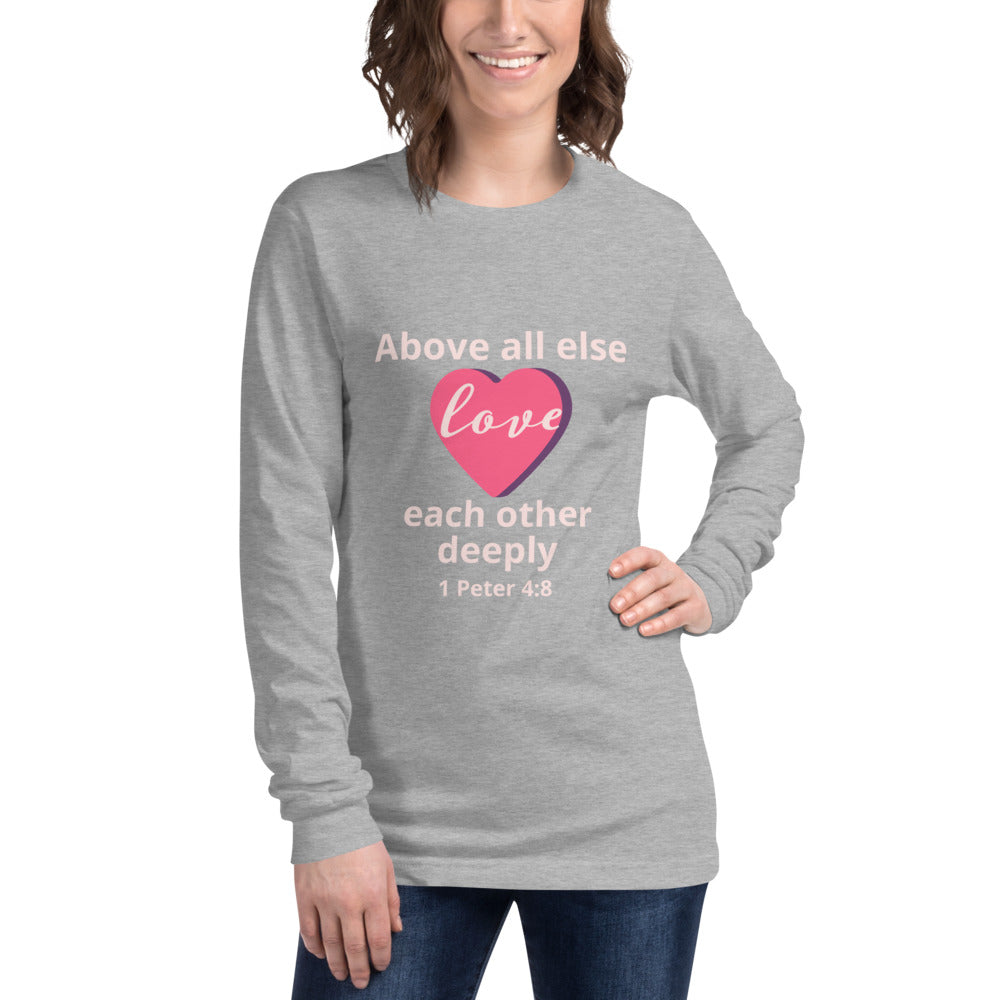 Love Long Sleeve Women's Shirt