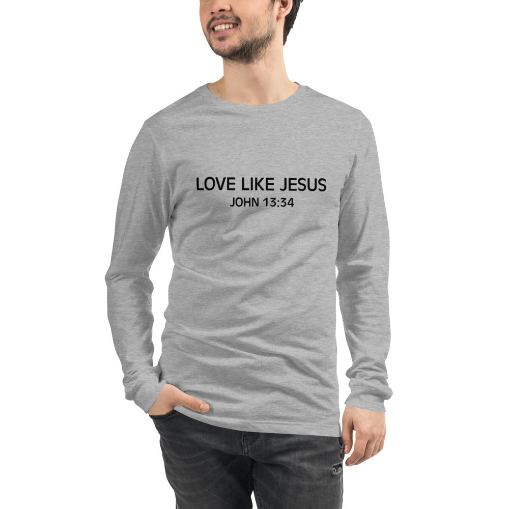 Love Like Jesus Unisex Long Sleeve Shirt