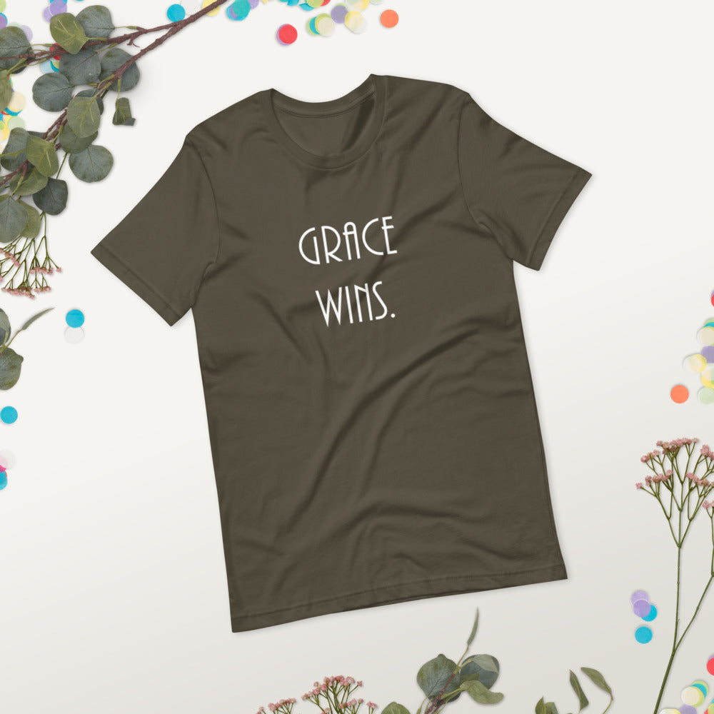 Grace Wins Short-Sleeve Unisex T-Shirt