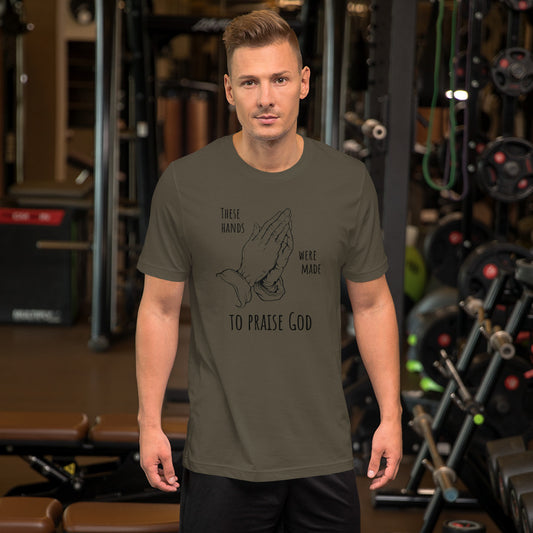 Praise God Short-Sleeve Men's T-Shirt