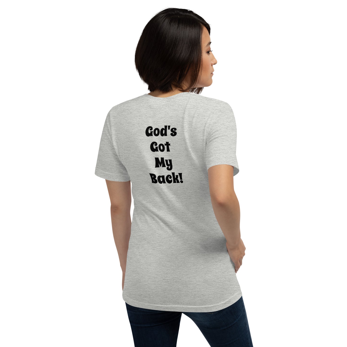 God's Got My Back Women's Short Sleeve T-Shirt