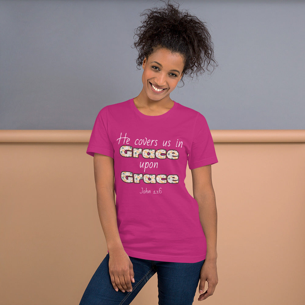 Grace Upon Grace Short-Sleeve Women's T-Shirt