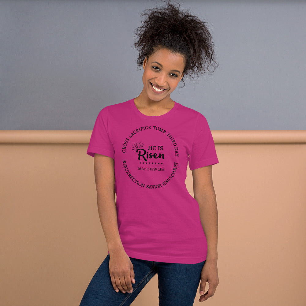 Matthew 28:6 Short-Sleeve Women's T-Shirt