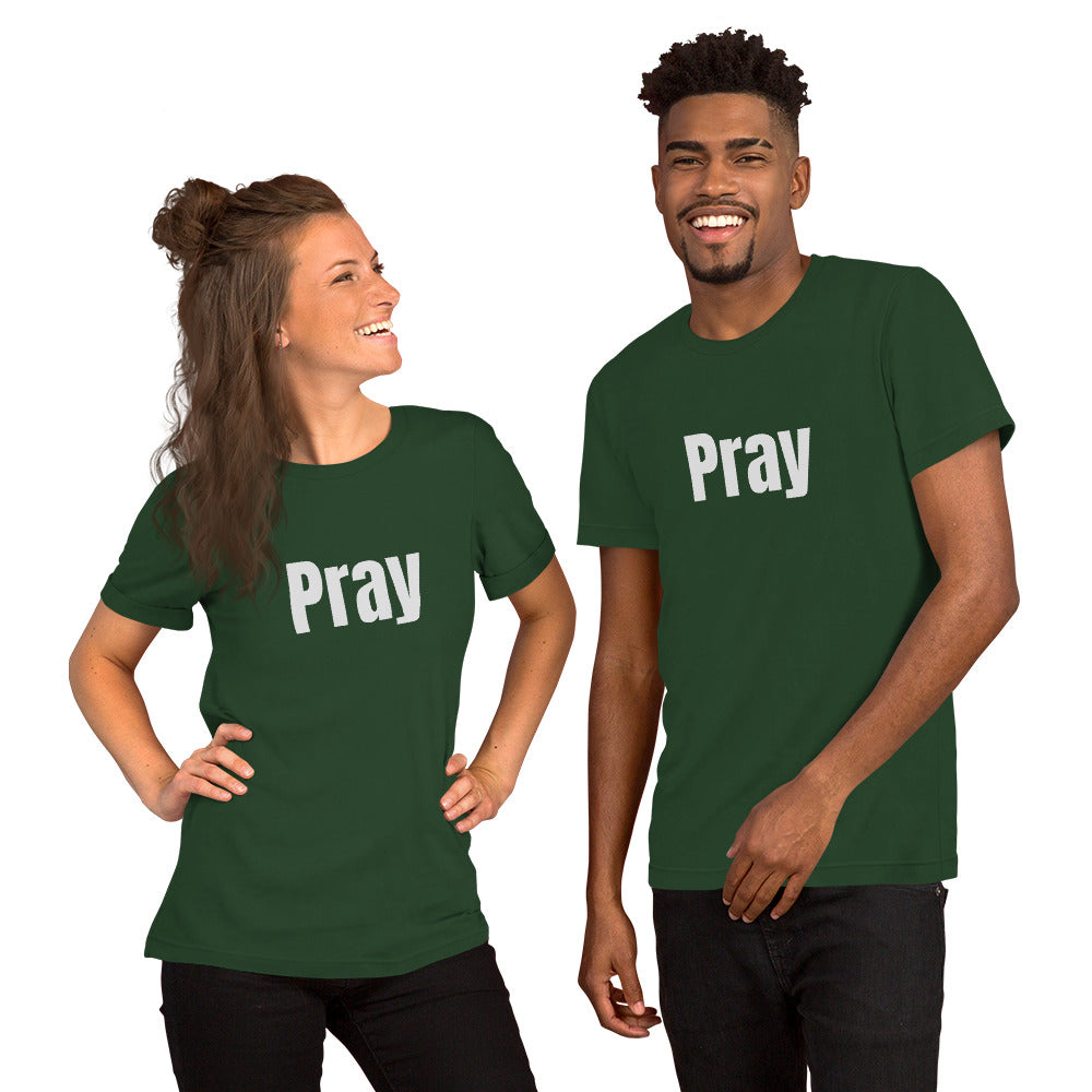 Short-Sleeve Unisex Pray T-Shirt