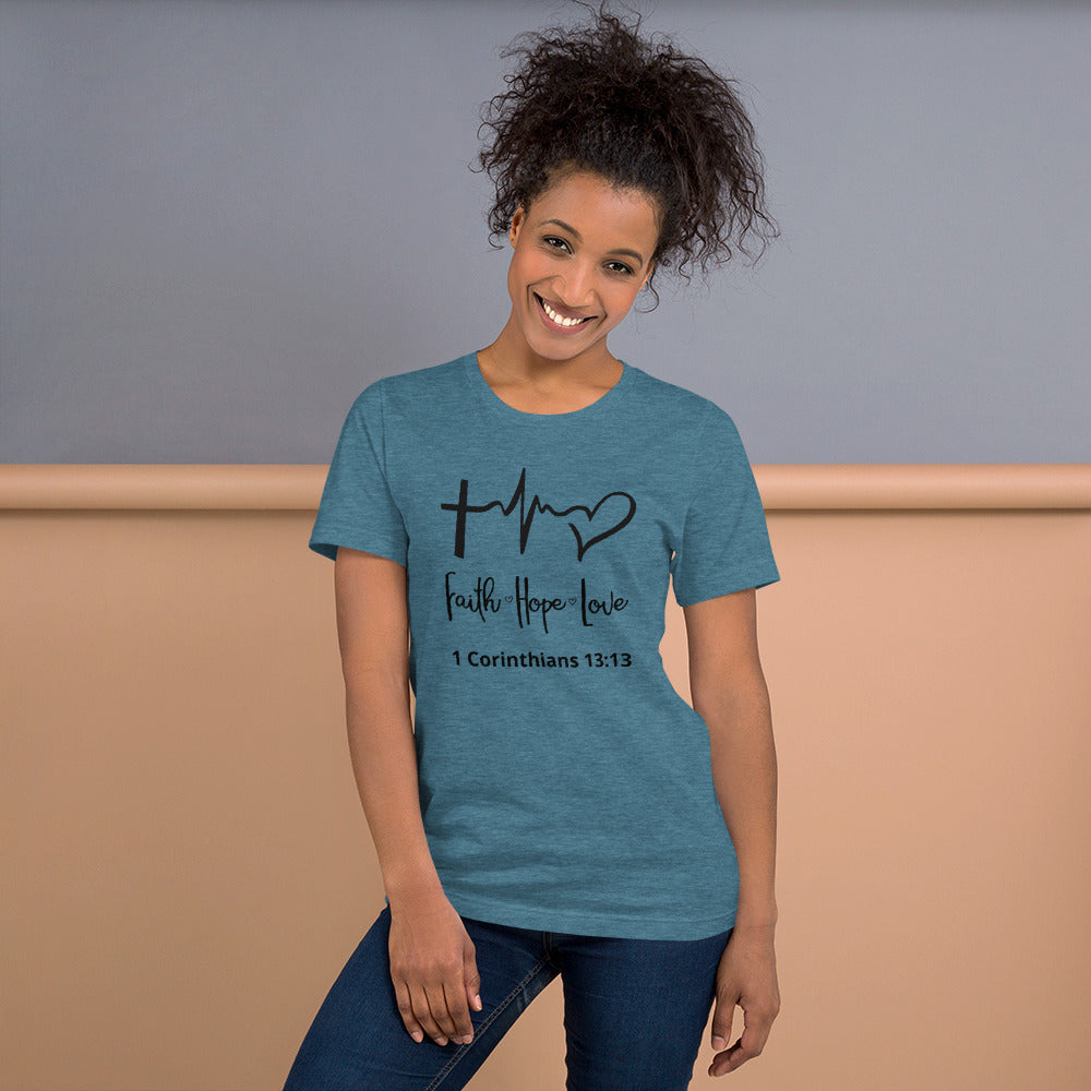 Faith Hope Love Short Sleeve Women's T-Shirt