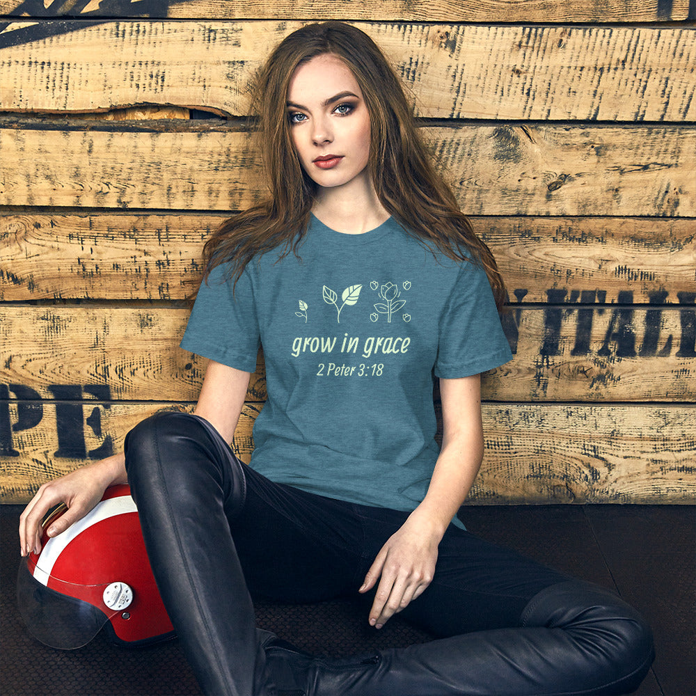 Grow in Grace Short-Sleeve Women's T-Shirt