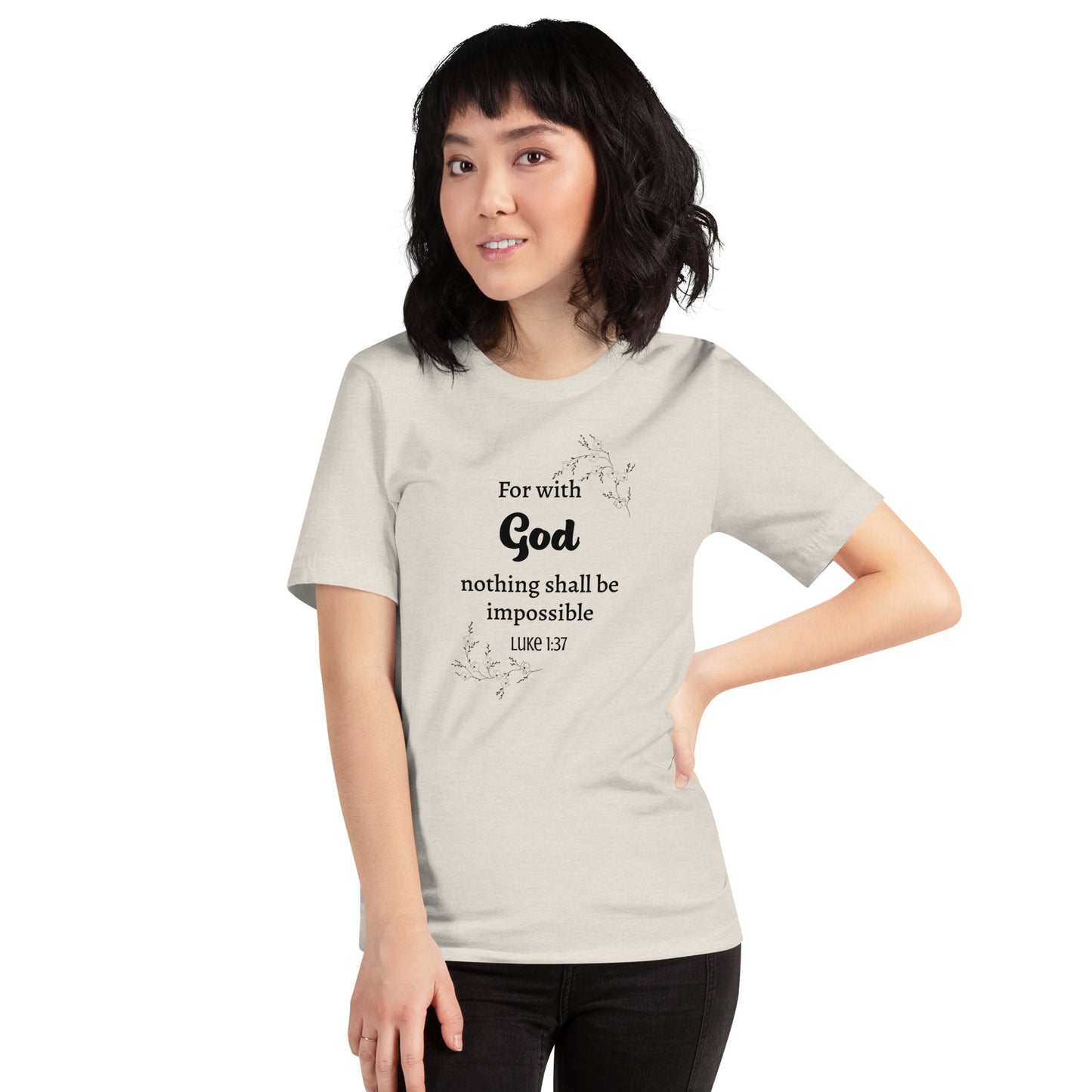 With God Women's Short Sleeve T-Shirt
