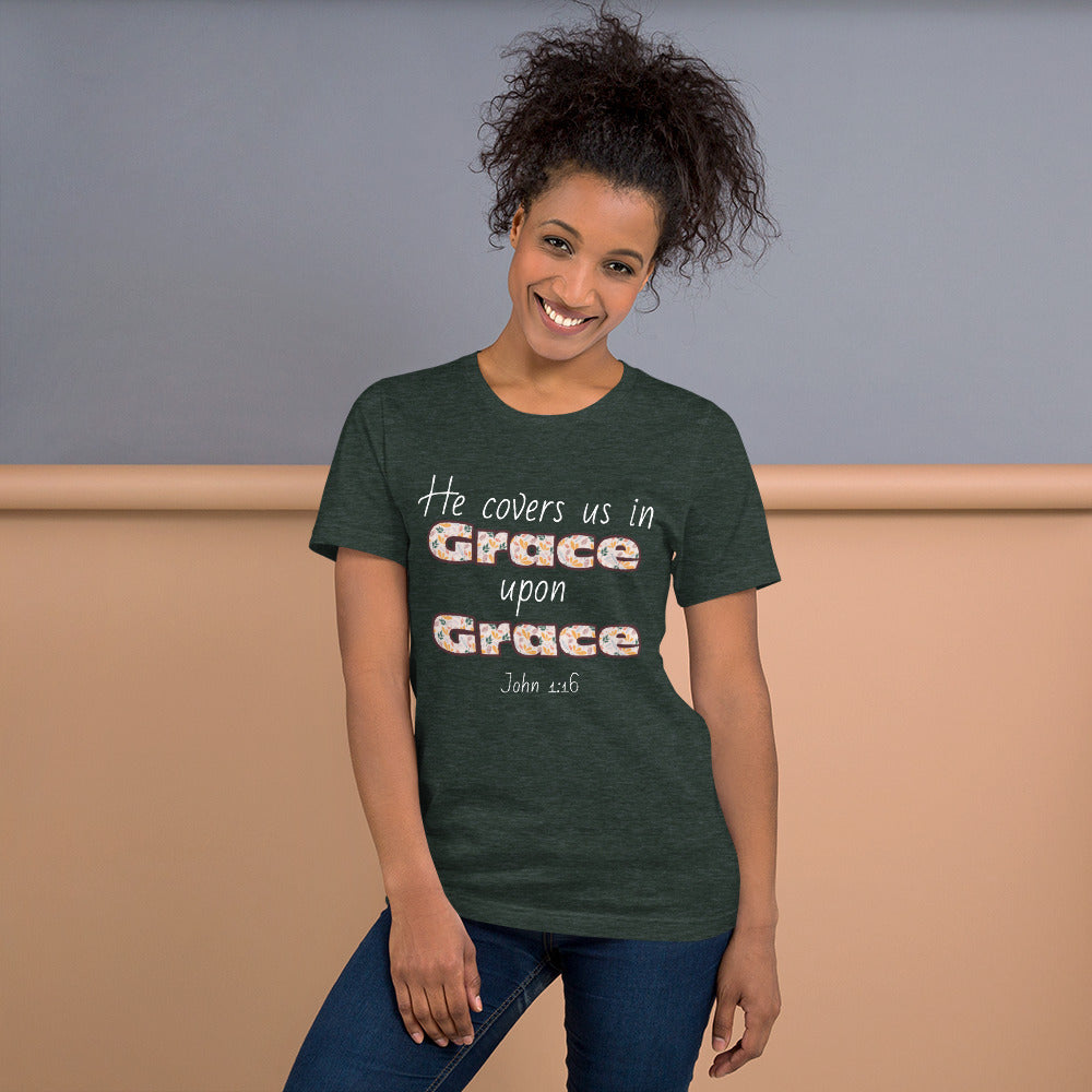 Grace Upon Grace Short-Sleeve Women's T-Shirt