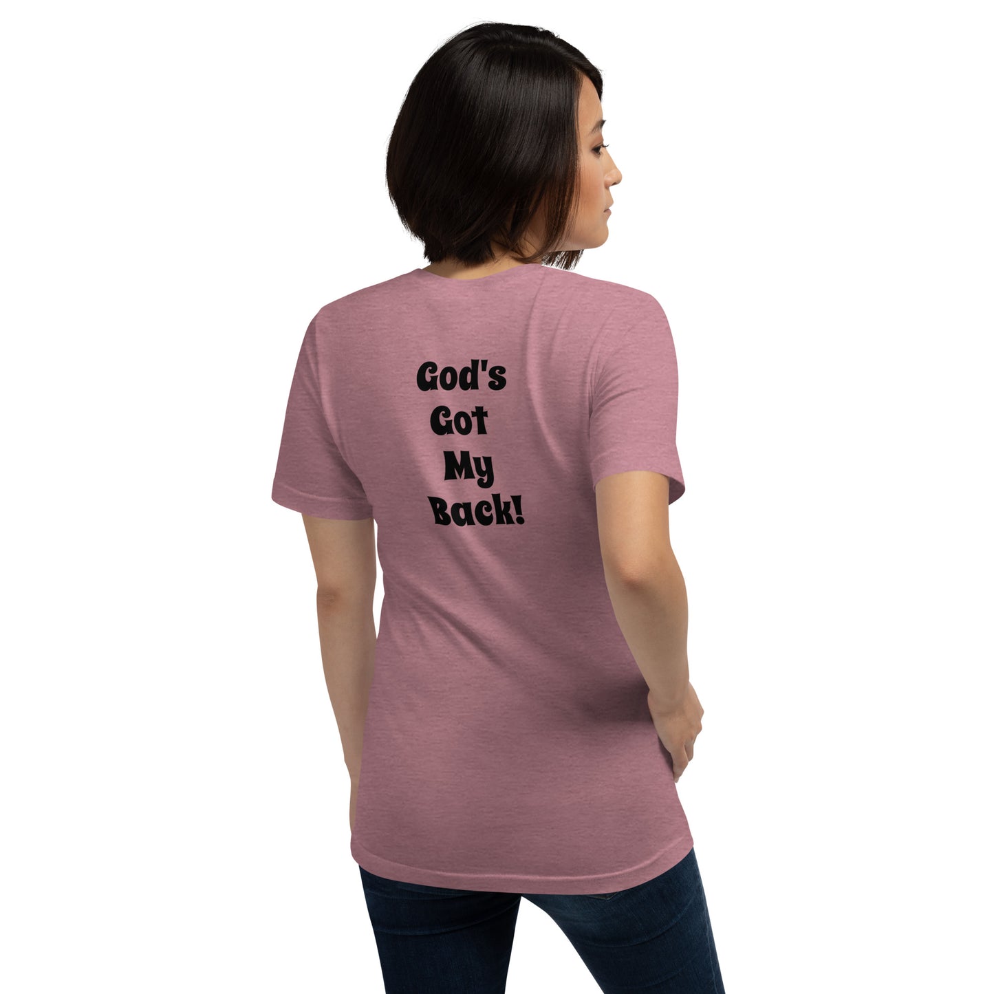 God's Got My Back Women's Short Sleeve T-Shirt