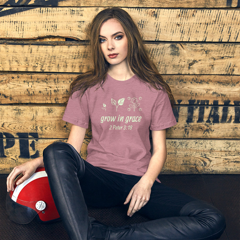 Grow in Grace Short-Sleeve Women's T-Shirt