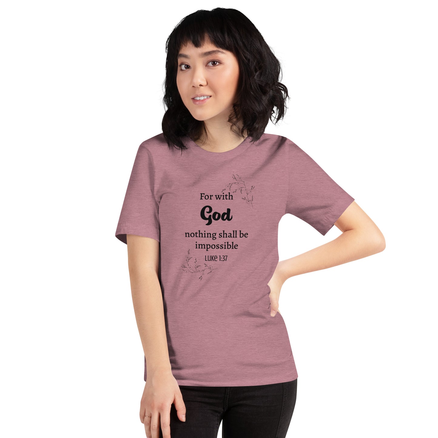 With God Women's Short Sleeve T-Shirt