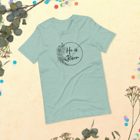 He Is Risen Short-Sleeve Women's T-Shirt