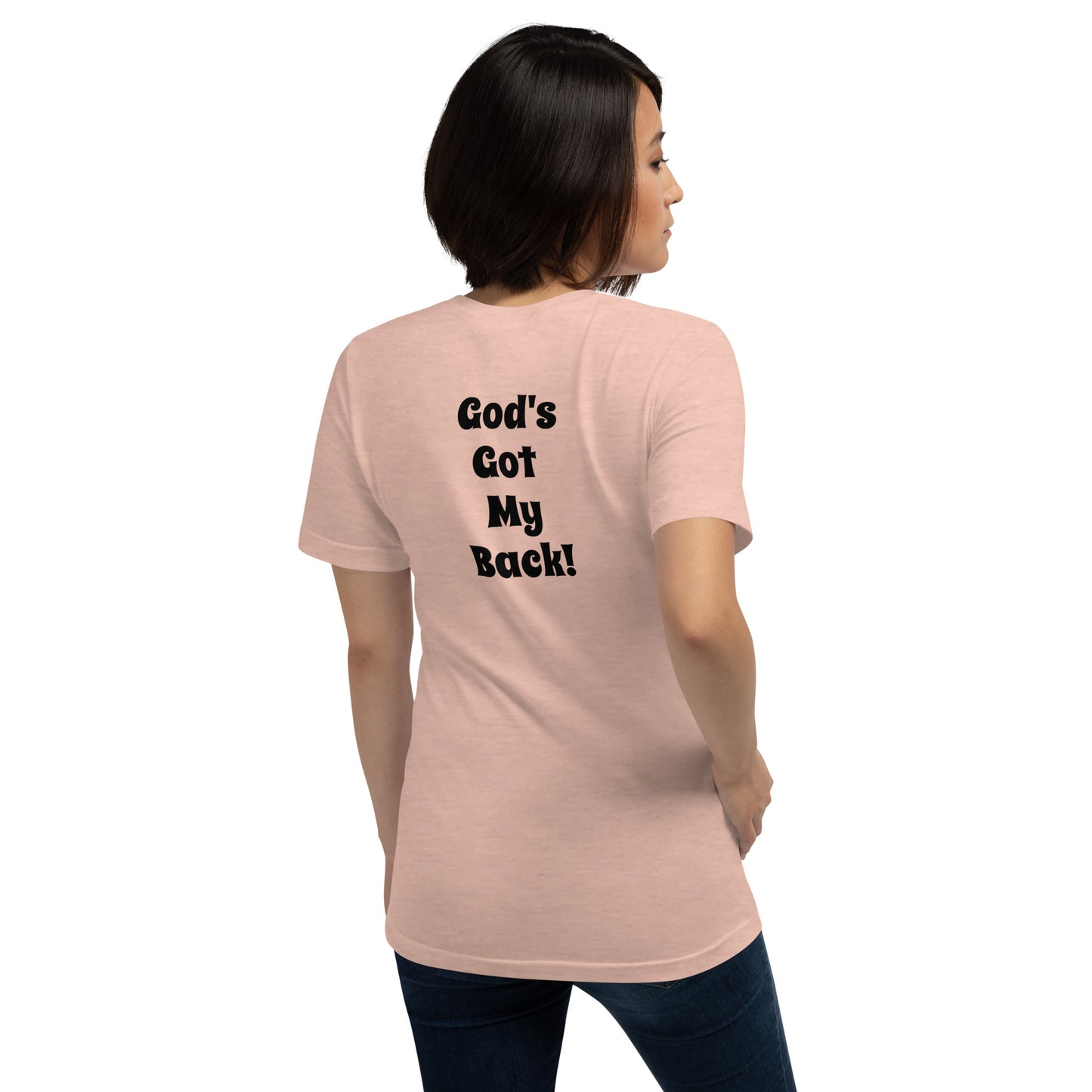 God's Got My Back Women's Short Sleeve T-Shirt