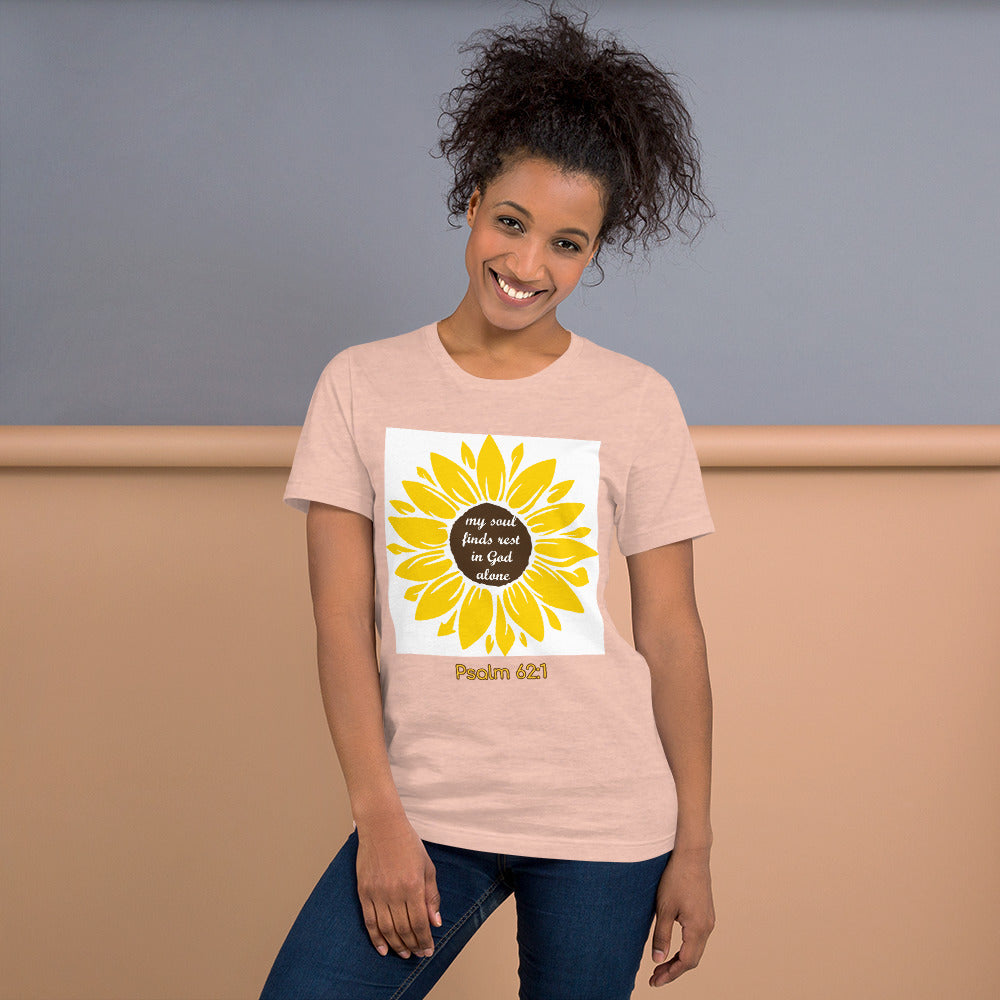 Women's Short-Sleeve Sunflower T-Shirt