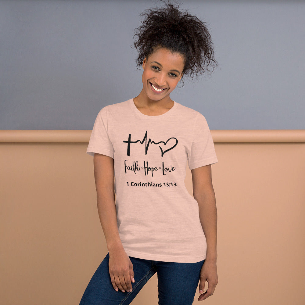 Faith Hope Love Short Sleeve Women's T-Shirt