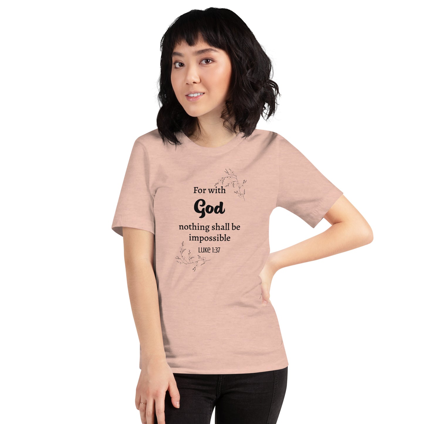 With God Women's Short Sleeve T-Shirt