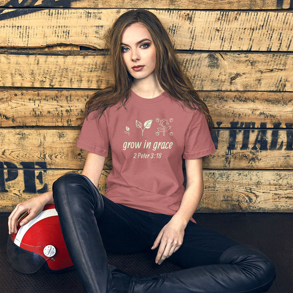 Grow in Grace Short-Sleeve Women's T-Shirt