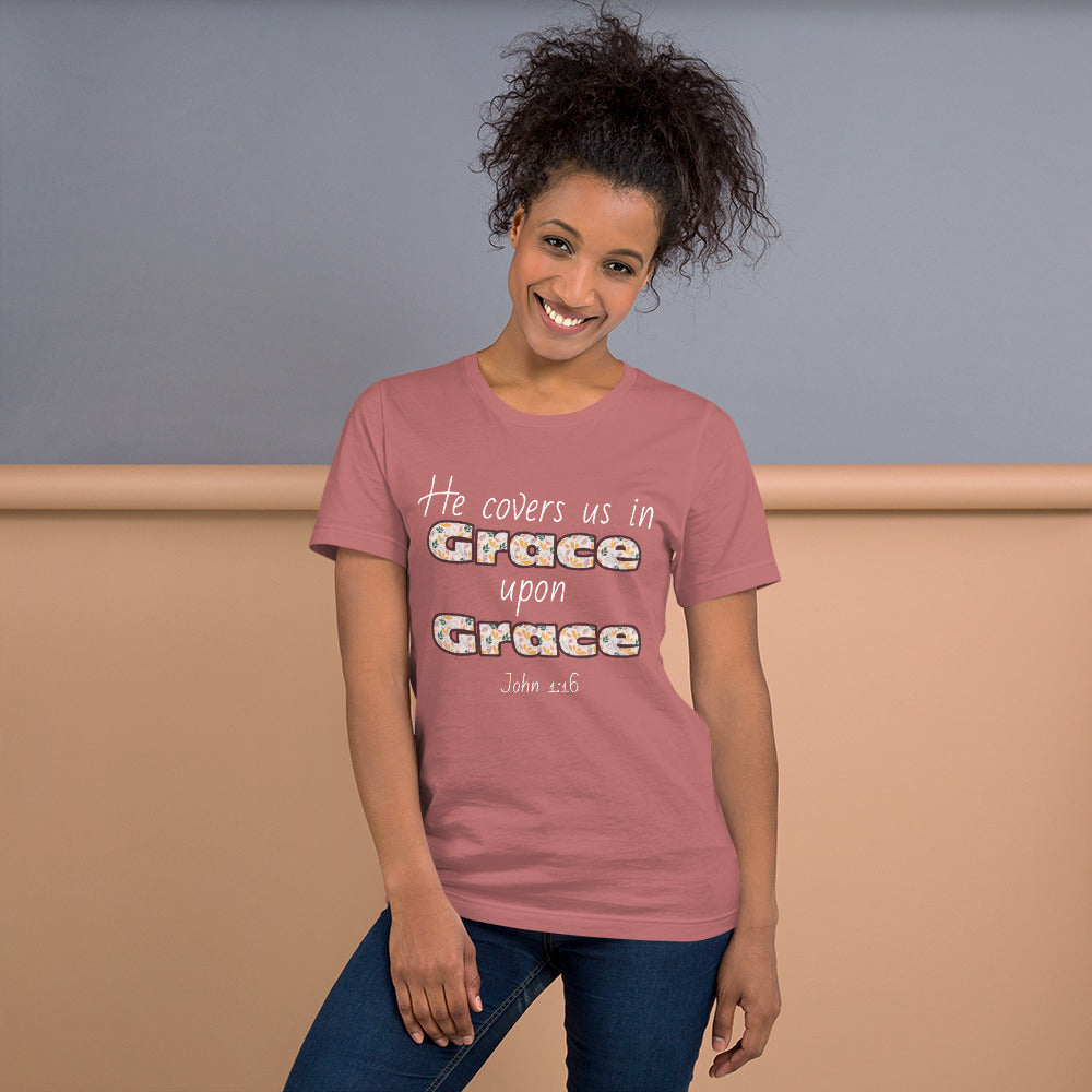 Grace Upon Grace Short-Sleeve Women's T-Shirt