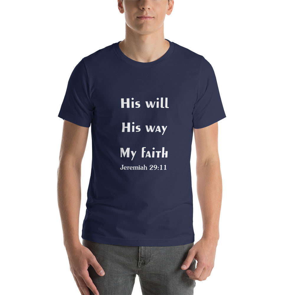 His Will Short-Sleeve Unisex T-Shirt