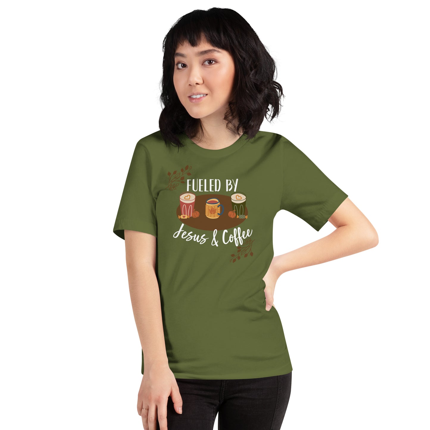 Jesus & Coffee Women's Short Sleeve T-Shirt