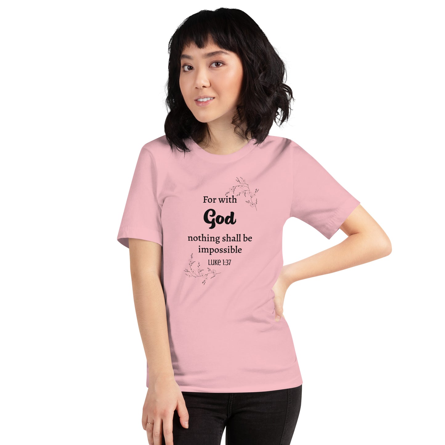 With God Women's Short Sleeve T-Shirt