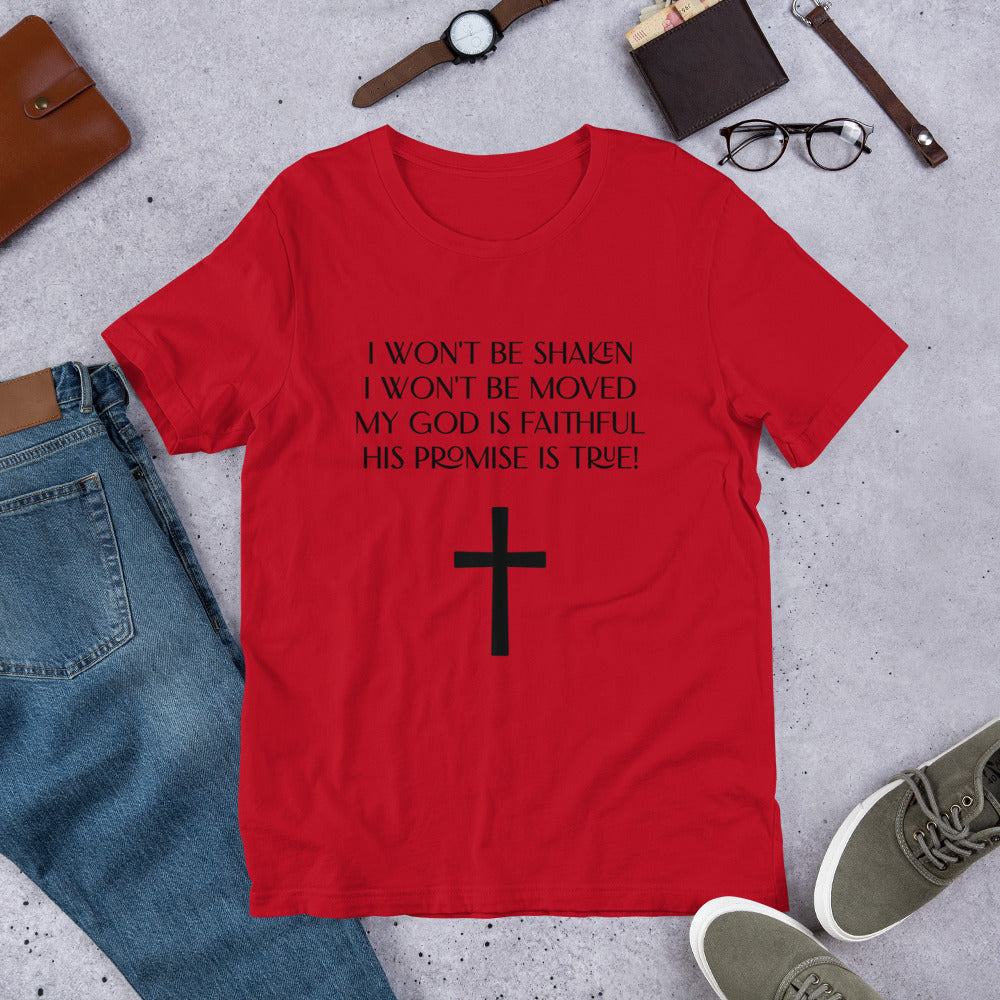 Men's God is Faithful Short-Sleeve T-Shirt