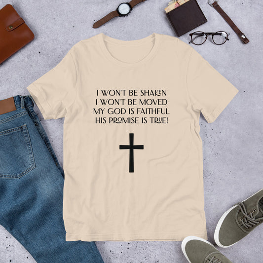Men's God is Faithful Short-Sleeve T-Shirt
