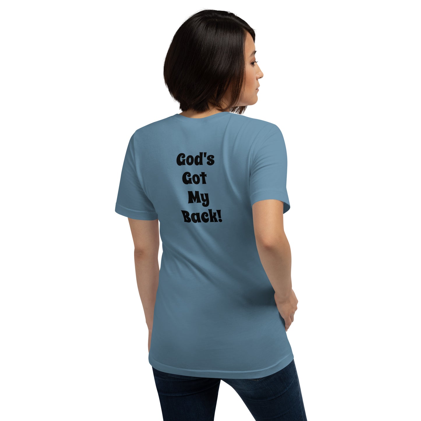 God's Got My Back Women's Short Sleeve T-Shirt