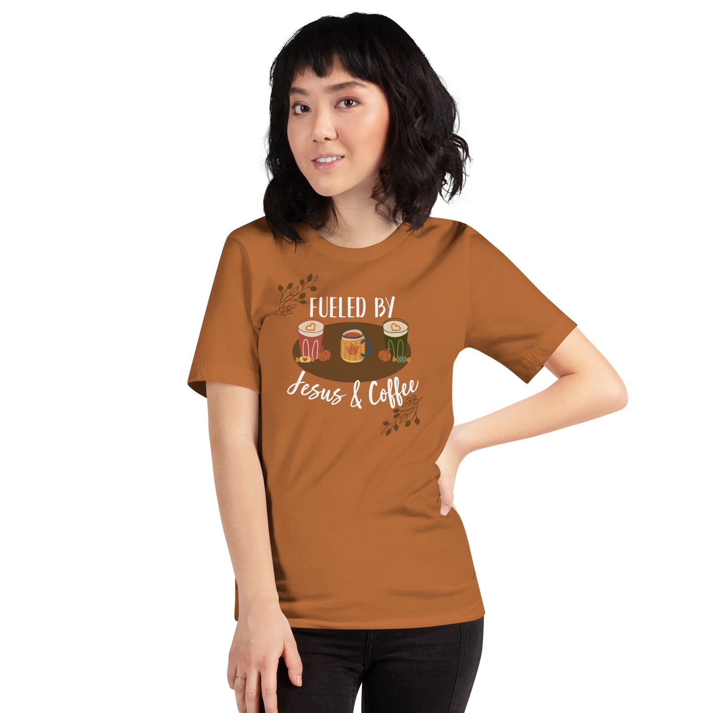 Jesus & Coffee Women's Short Sleeve T-Shirt
