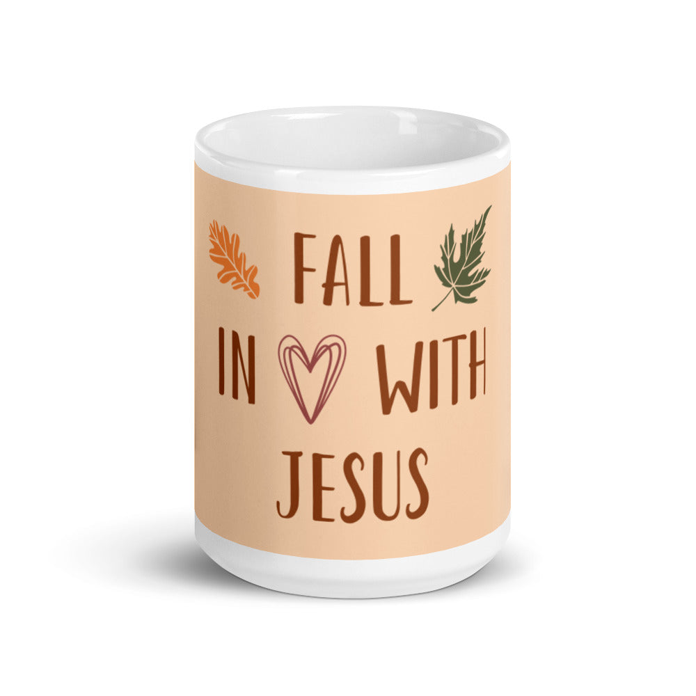 Fall In Love With Jesus Mug