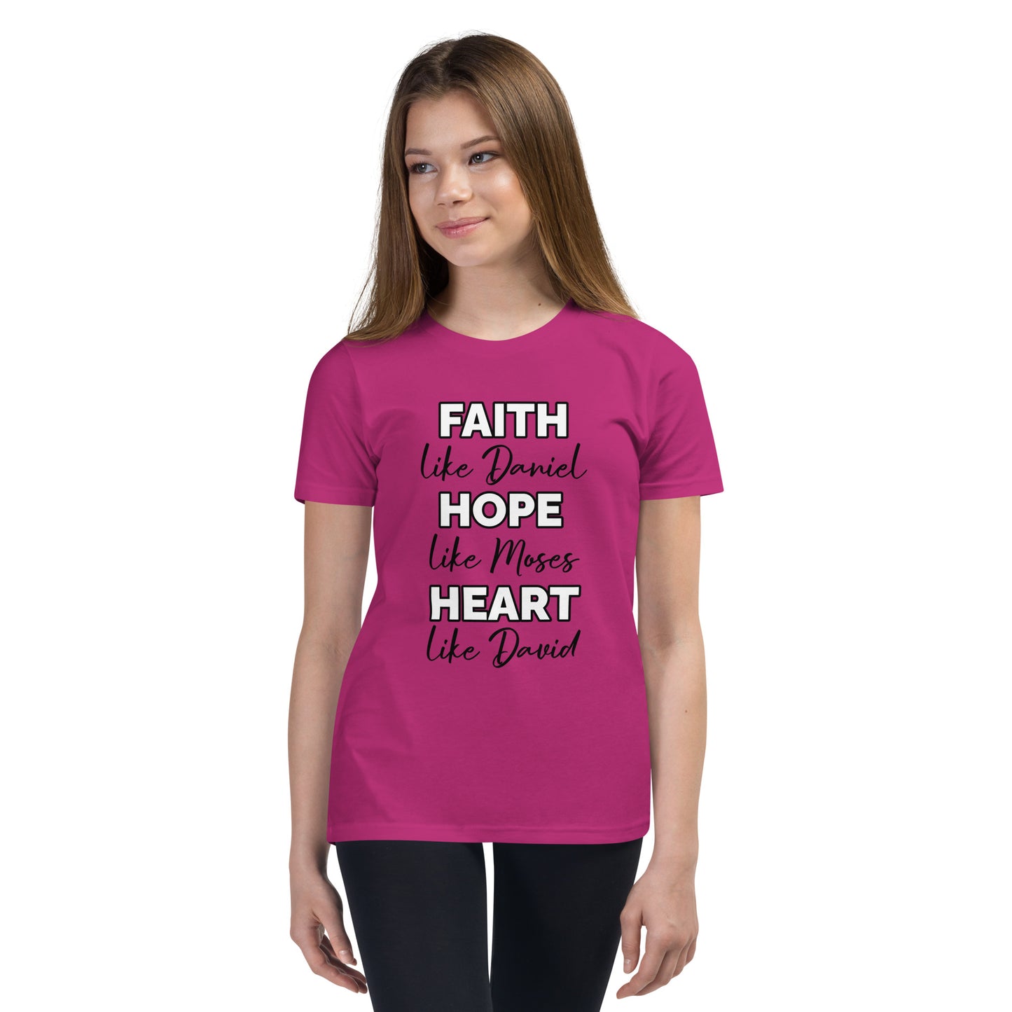 Faith Like Daniel Youth Short Sleeve T-Shirt